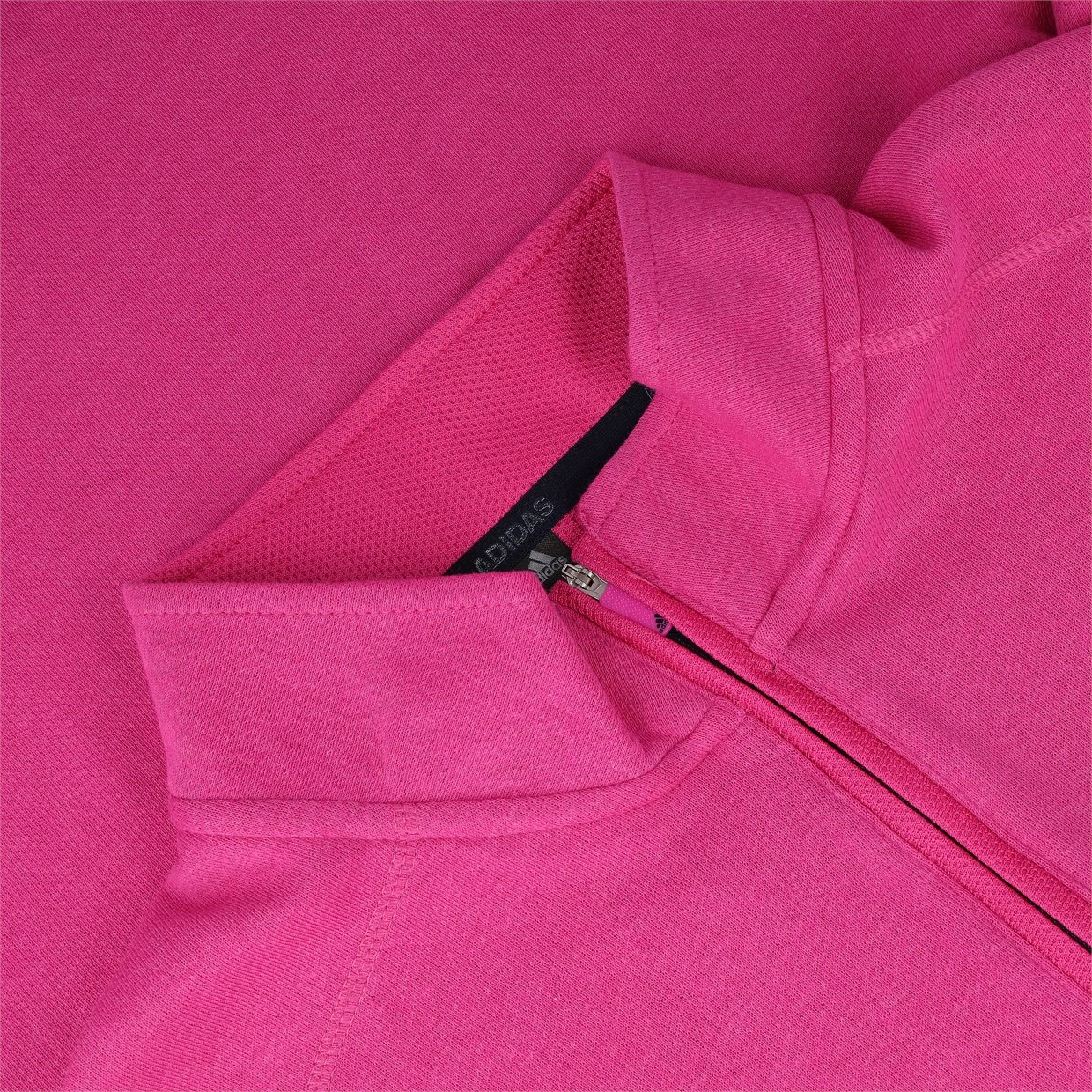 Adidas 3 Stripes Quarter Zip Sweatshirt Outerwear Pullover Golf Apparel - Image 5