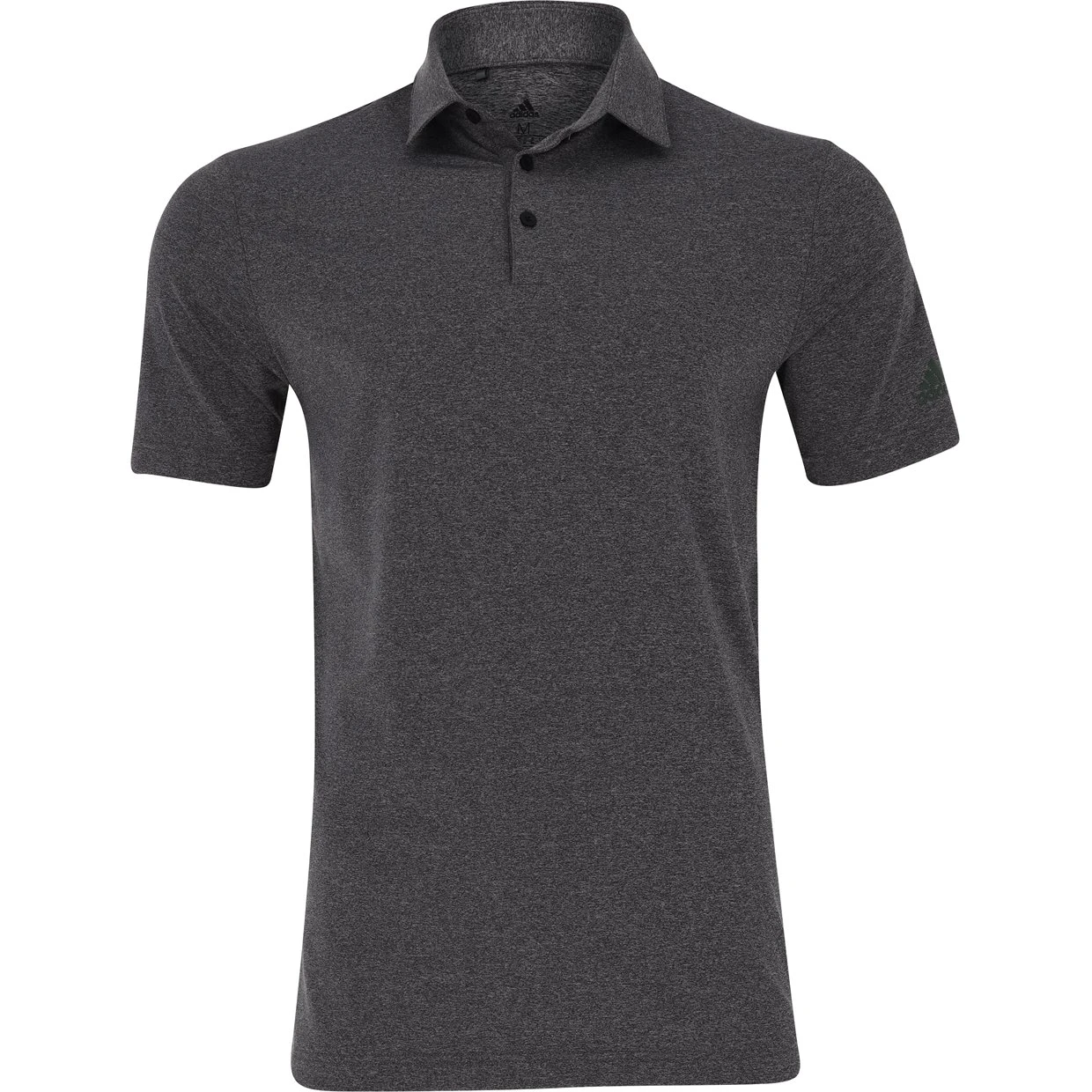 Adidas Heather Shirt Polo Short Sleeve Golf Apparel