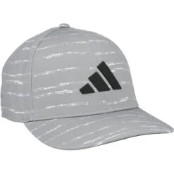 Adidas Tour Print Snapback Headwear Cap Golf Apparel