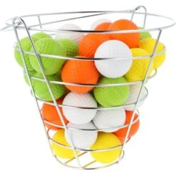 Divot 42 Foam Balls W/Bucket Practice Golf Balls