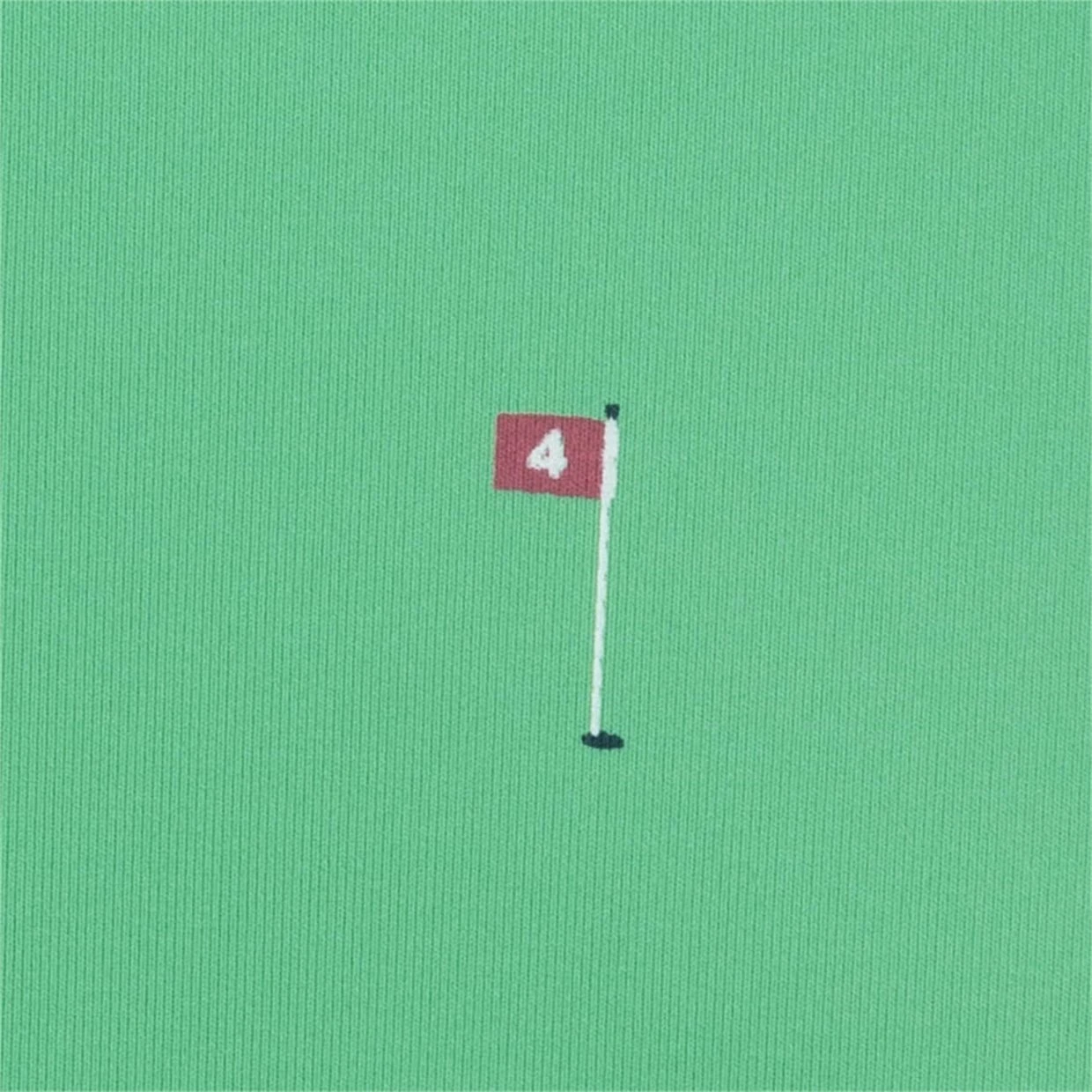 FootJoy 18 Holes Print Lisle Self Collar Polo Shirt Polo Short Sleeve Golf Apparel - Image 3