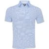 FootJoy ProDry Performance Lisle Multi-Stripe Self Collar Shirt Polo Short Sleeve Golf Apparel