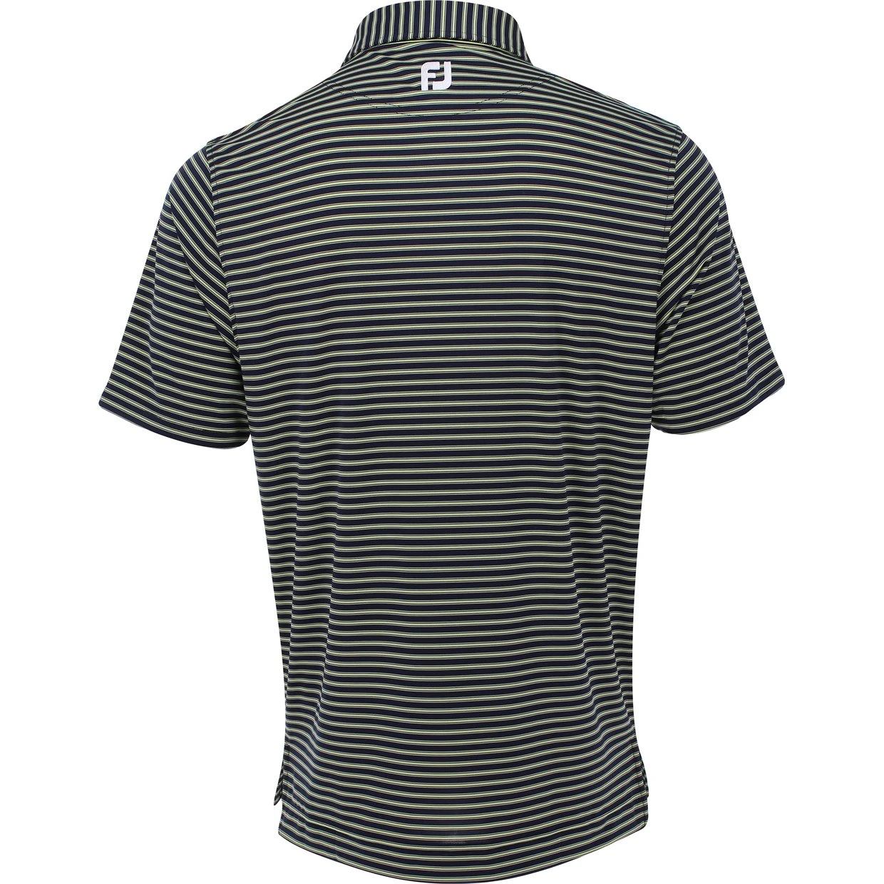 FootJoy ProDry Performance Stretch Lisle Pinstripe Shirt Polo Short Sleeve Golf Apparel - Image 2