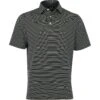 FootJoy ProDry Performance Stretch Lisle Pinstripe Shirt Polo Short Sleeve Golf Apparel