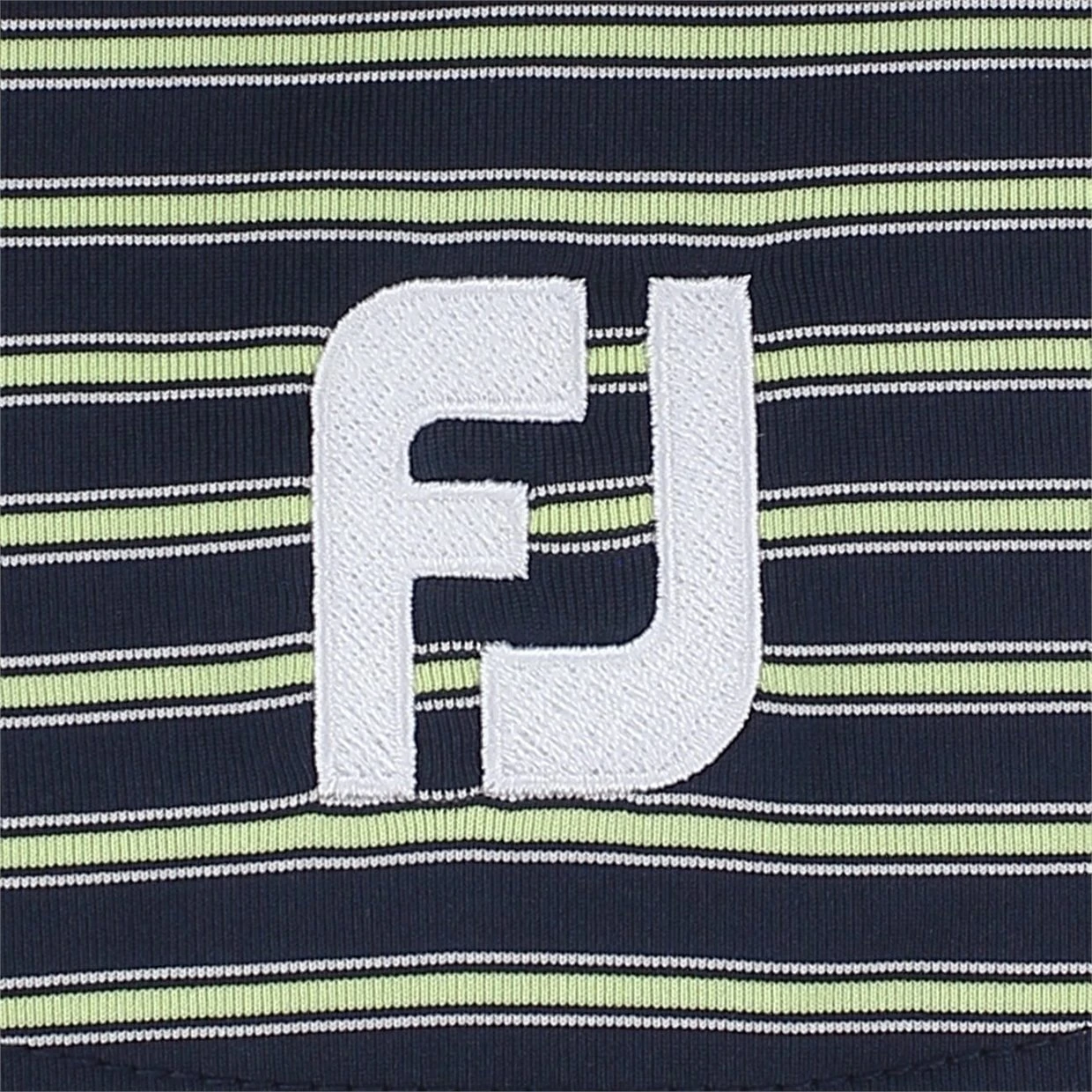 FootJoy ProDry Performance Stretch Lisle Pinstripe Shirt Polo Short Sleeve Golf Apparel - Image 4