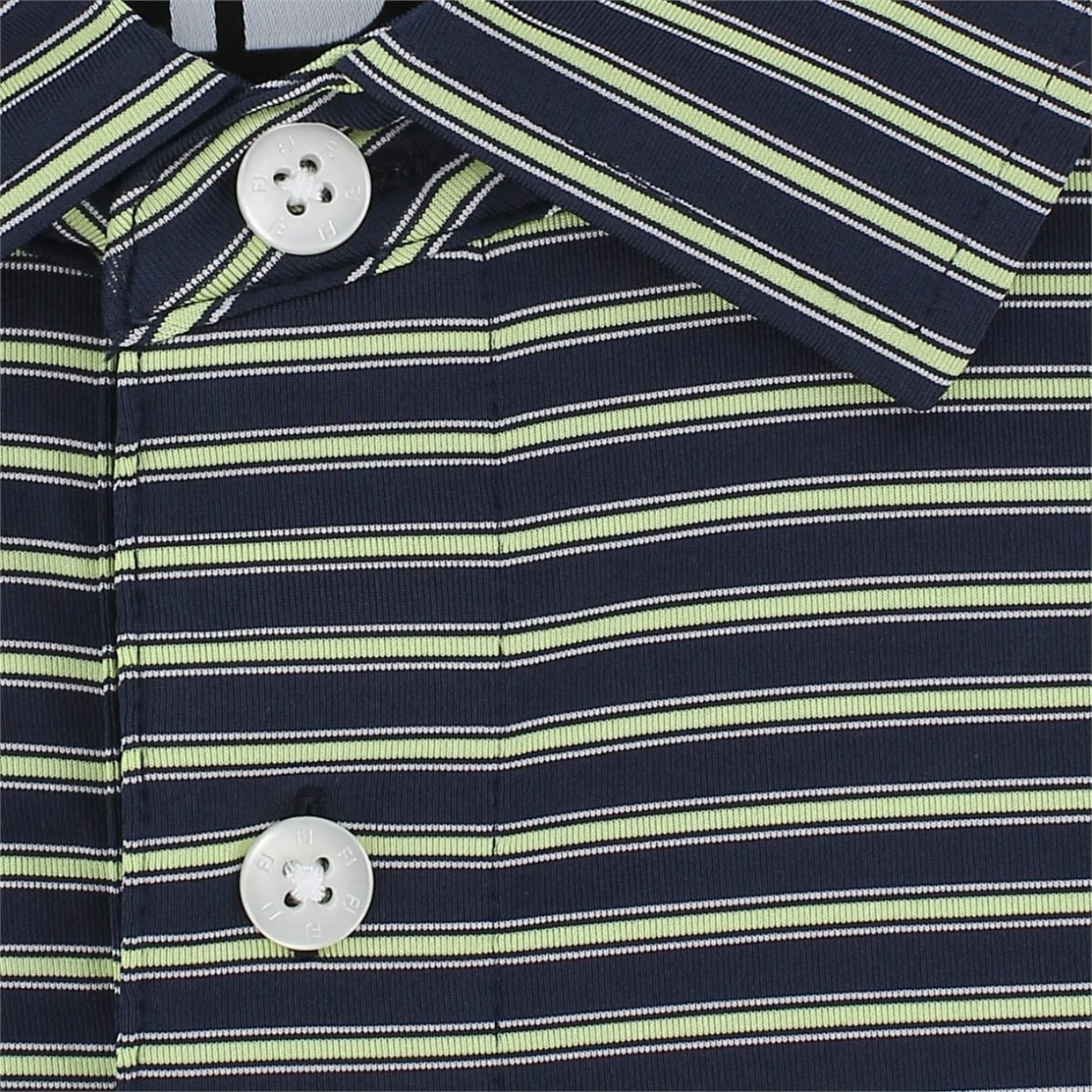 FootJoy ProDry Performance Stretch Lisle Pinstripe Shirt Polo Short Sleeve Golf Apparel - Image 5