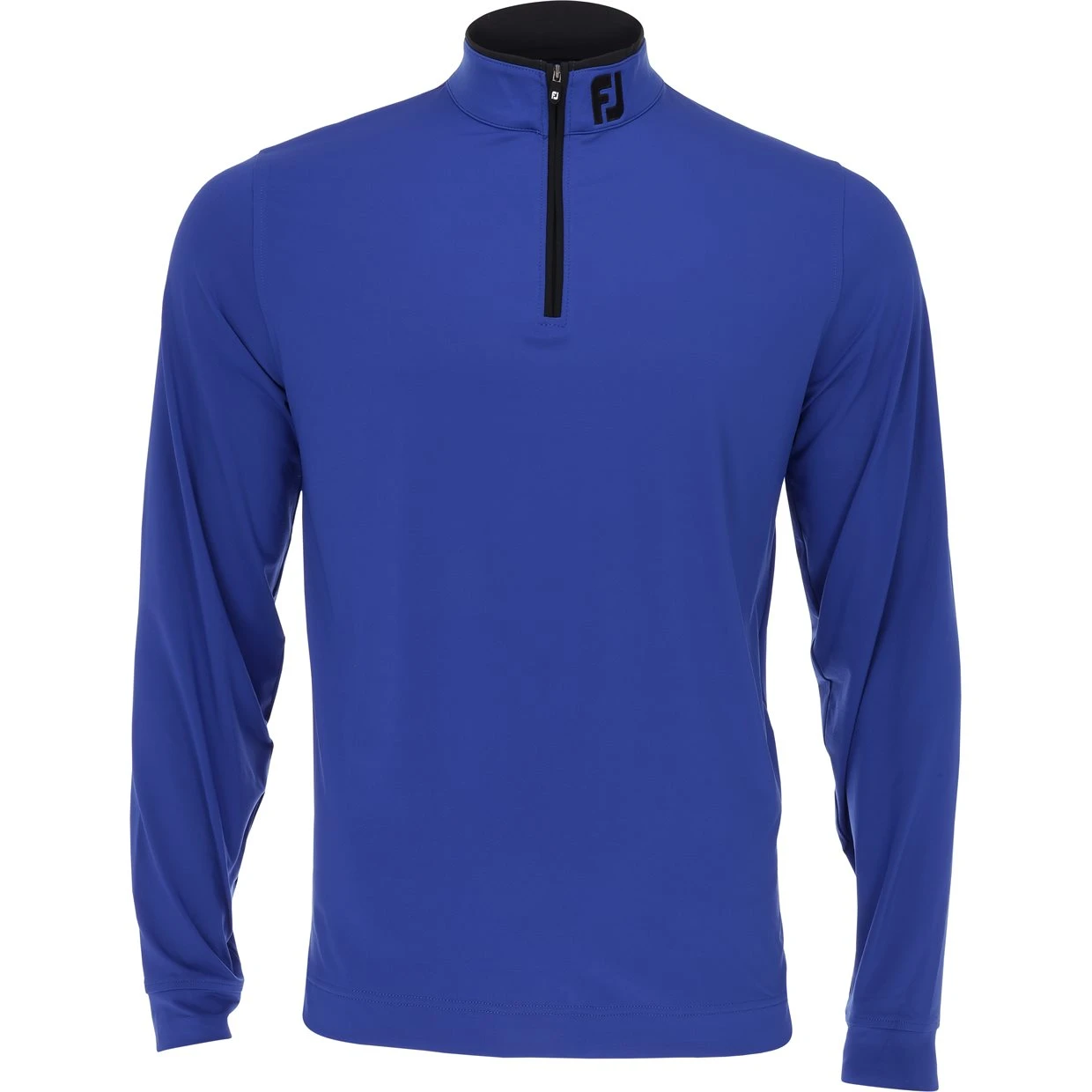 FootJoy Tour Logo Lightweight Solid Midlayer W/ Trim Outerwear Pullover Golf Apparel