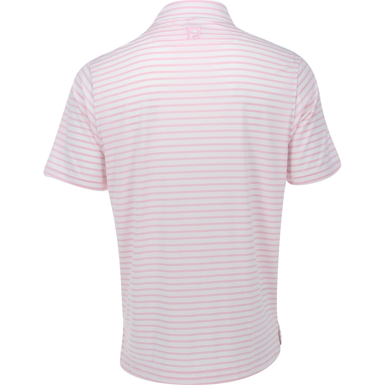 FootJoy Tour Logo Pro Dry Performance Lisle 2-Color Stripe Shirt Polo Short Sleeve Golf Apparel - Image 2