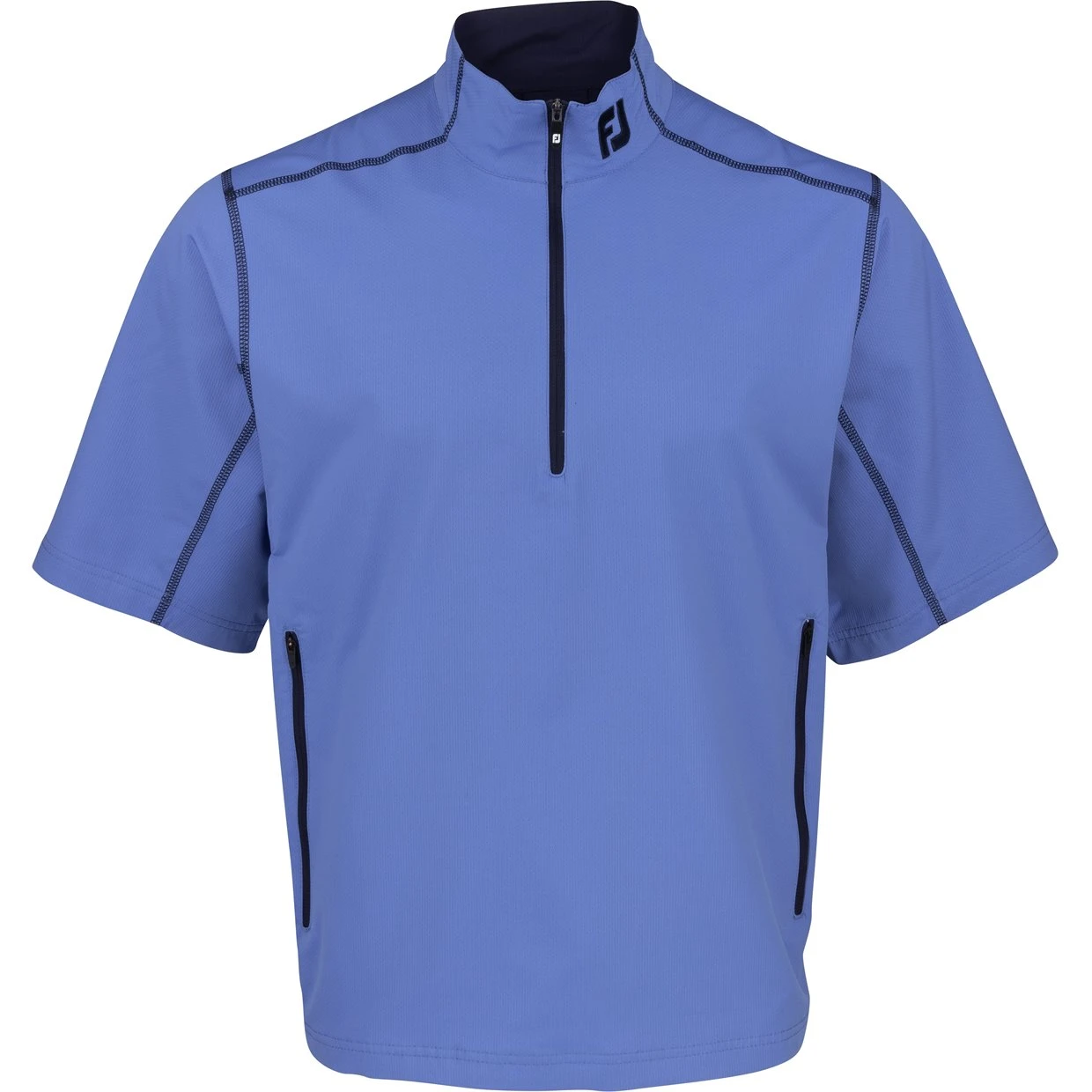 FootJoy Tour Logo Sport Short Sleeve Windshirt Outerwear Pullover Golf Apparel