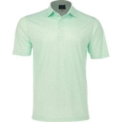 Greg Norman Bayside Shirt Polo Short Sleeve Golf Apparel