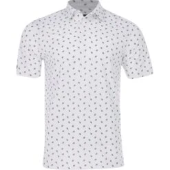 Greg Norman Butterfly Fish Shirt Polo Short Sleeve Golf Apparel