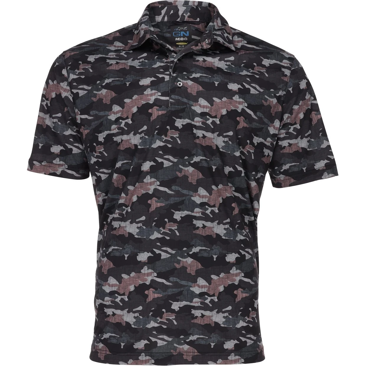 Greg Norman Crest ML75 Shirt Polo Short Sleeve Golf Apparel