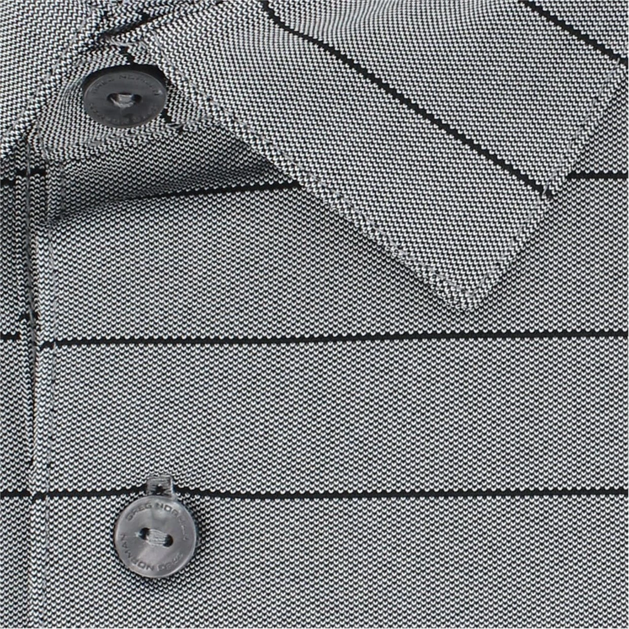 Greg Norman Freedom Micro Pique Stripe Shirt Polo Short Sleeve Golf Apparel - Image 5