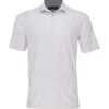 Greg Norman Lab Shark Frenzy Shirt Polo Short Sleeve Golf Apparel