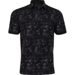 Greg Norman Undersea Shirt Polo Short Sleeve Golf Apparel