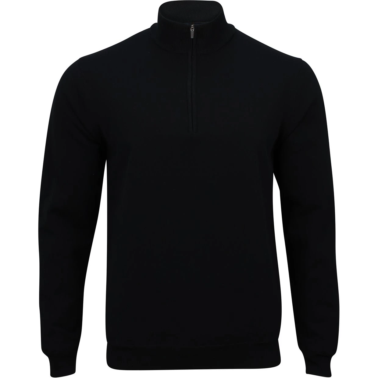 Greg Norman WeatherKnit Performance Blend Lined ¼ Zip Wind Outerwear Pullover Golf Apparel