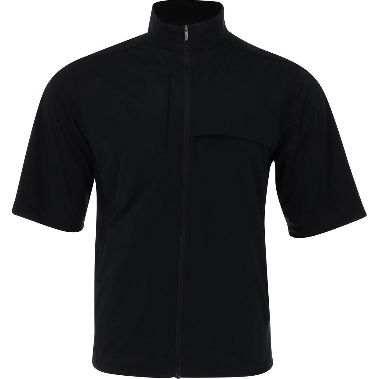 Greg Norman Weatherknit SS Full-Zip Rainwear Rain Shirt Golf Apparel