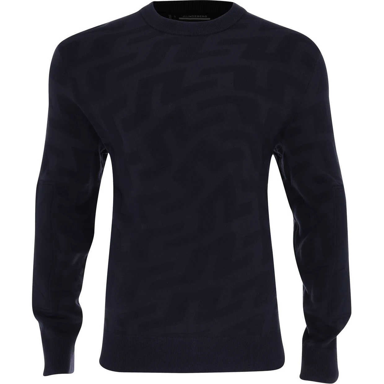 J.Lindeberg J. Lindeberg Swirl Knitted Sweater Crew Golf Apparel