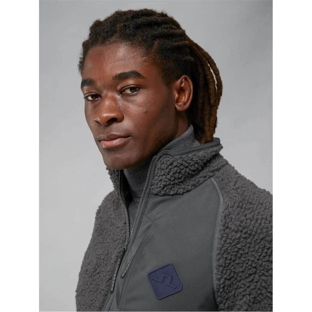 J.Lindeberg J. Lindeberg Zeke Pile MidLayer Outerwear Jacket Golf Apparel - Image 6