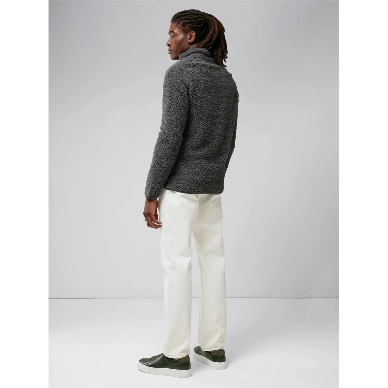 J.Lindeberg J. Lindeberg Zeke Pile MidLayer Outerwear Jacket Golf Apparel - Image 9