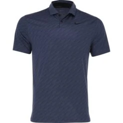 Nike Dri-Fit Vapor Stripe Shirt Polo Short Sleeve Golf Apparel