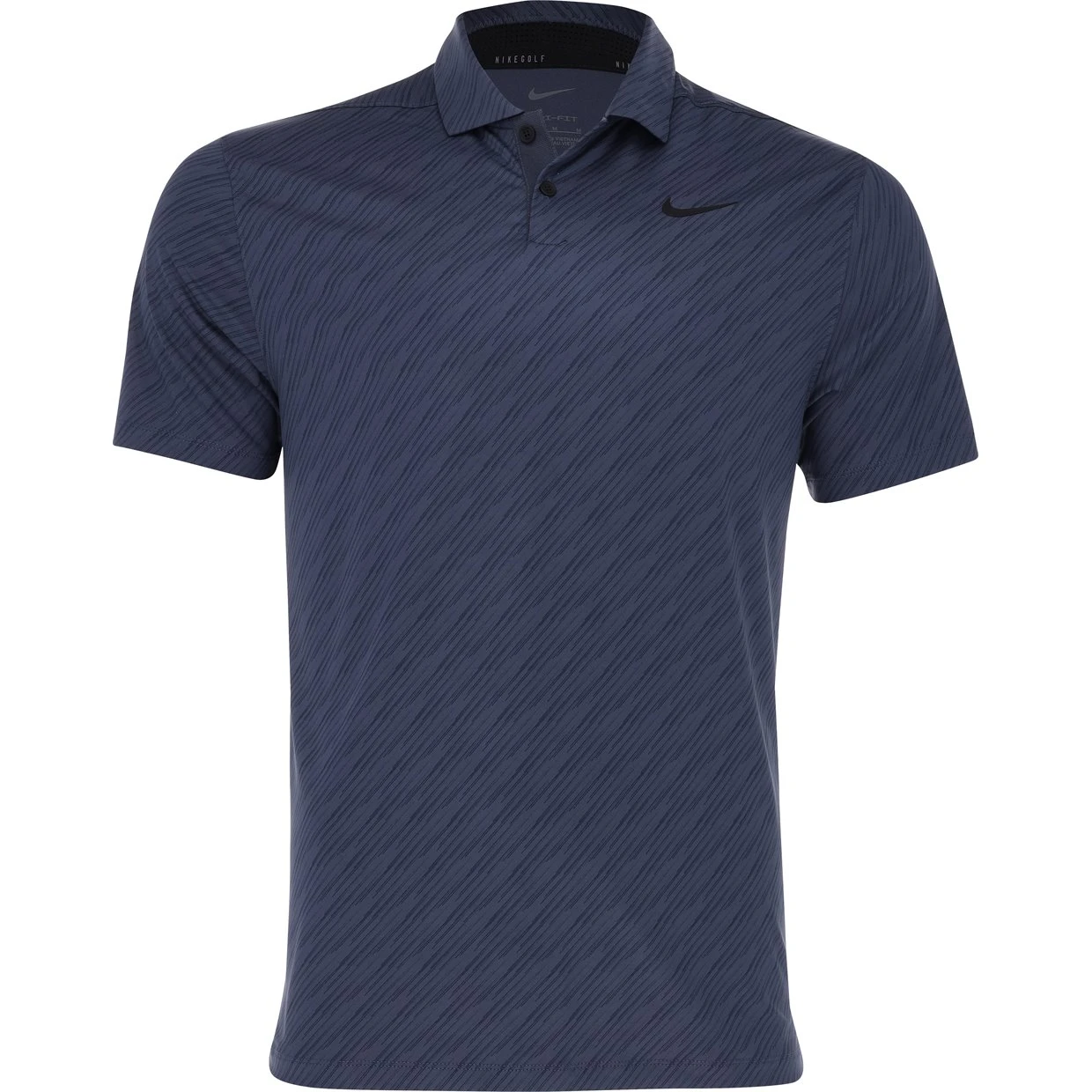 Nike Dri-Fit Vapor Stripe Shirt Polo Short Sleeve Golf Apparel
