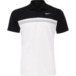 Nike Dri-Fit Victory ColorBlocked Shirt Polo Short Sleeve Golf Apparel