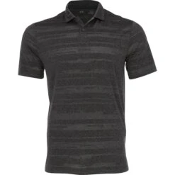 Oakley Aero Pro Stripe Shirt Polo Short Sleeve Golf Apparel