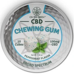 On The Green Chewing Gum 10 Pack (10 MG Per Piece) CBD