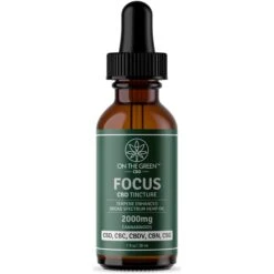 On The Green Focus Broad Spectrum Tincture (2000 MG) CBD