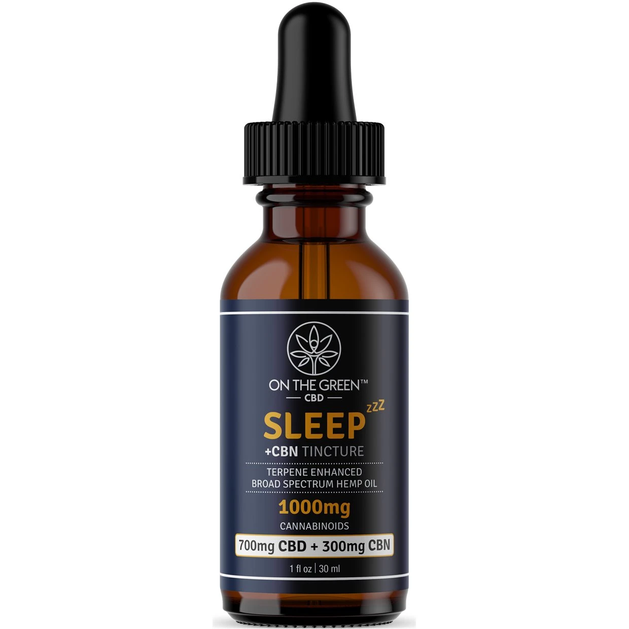 On The Green Sleep Broad Spectrum Tincture CBD (700 MG) + CBN (300 MG) CBD