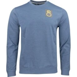 Puma Cloudspun H8 Golf Crewneck Outerwear Pullover Golf Apparel