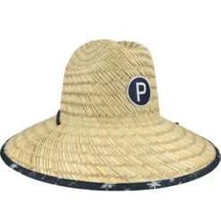 Puma Straw Sunbucket P Headwear Straw Hat Golf Apparel