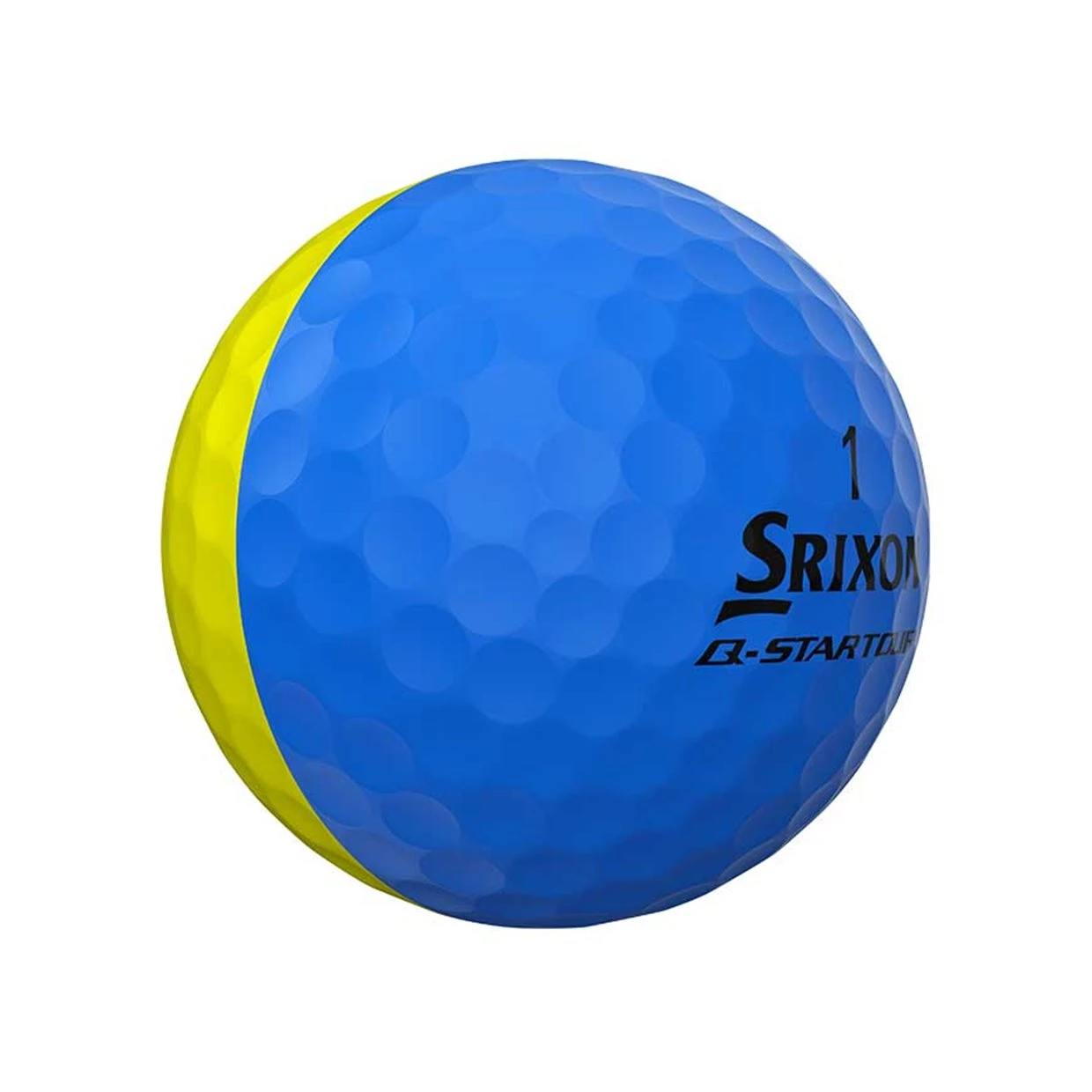 Srixon Q-Star Tour Divide Blue/Yellow Tour Distance Golf Balls - Image 3