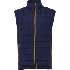 Sun Mountain Retro Puff Wind Outerwear Vest Golf Apparel