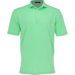 Turtleson Palmer Solid Performance Shirt Polo Short Sleeve Golf Apparel