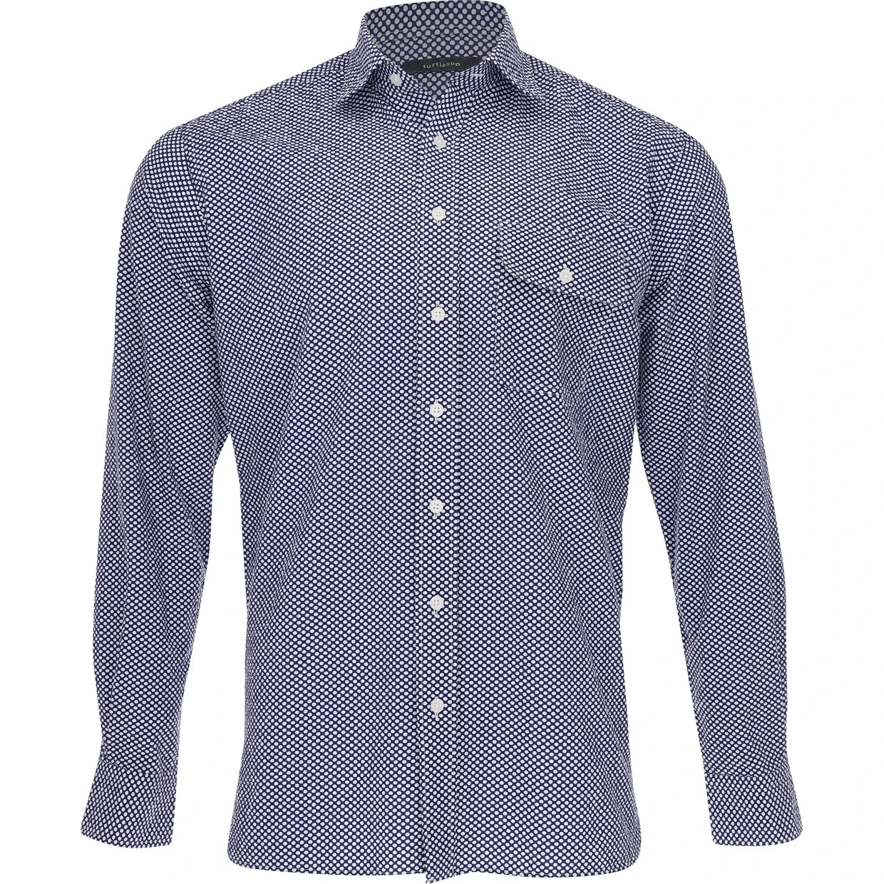 Turtleson Riley Polka Dot Shirt Dress Golf Apparel