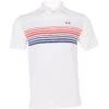 Under Armour Playoff 2.0 Shift Stripe Shirt Polo Short Sleeve Golf Apparel