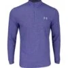 Under Armour Playoff 3.0 Heather 1/4 Zip Outerwear Pullover Golf Apparel