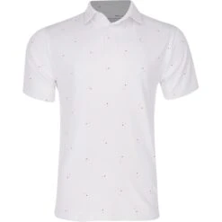 Under Armour Playoff 3.0 Scatter Print Shirt Polo Short Sleeve Golf Apparel