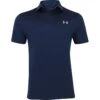 Under Armour T2 Green Shirt Polo Short Sleeve Golf Apparel