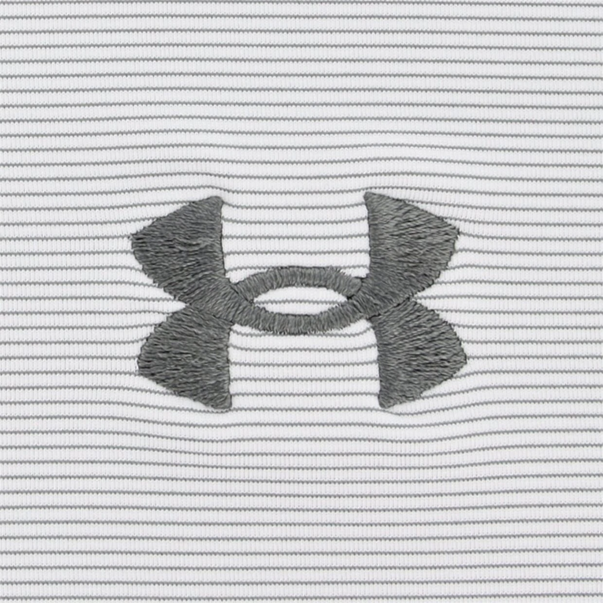 Under Armour T2 Green Trail Stripe Shirt Polo Short Sleeve Golf Apparel - Image 4