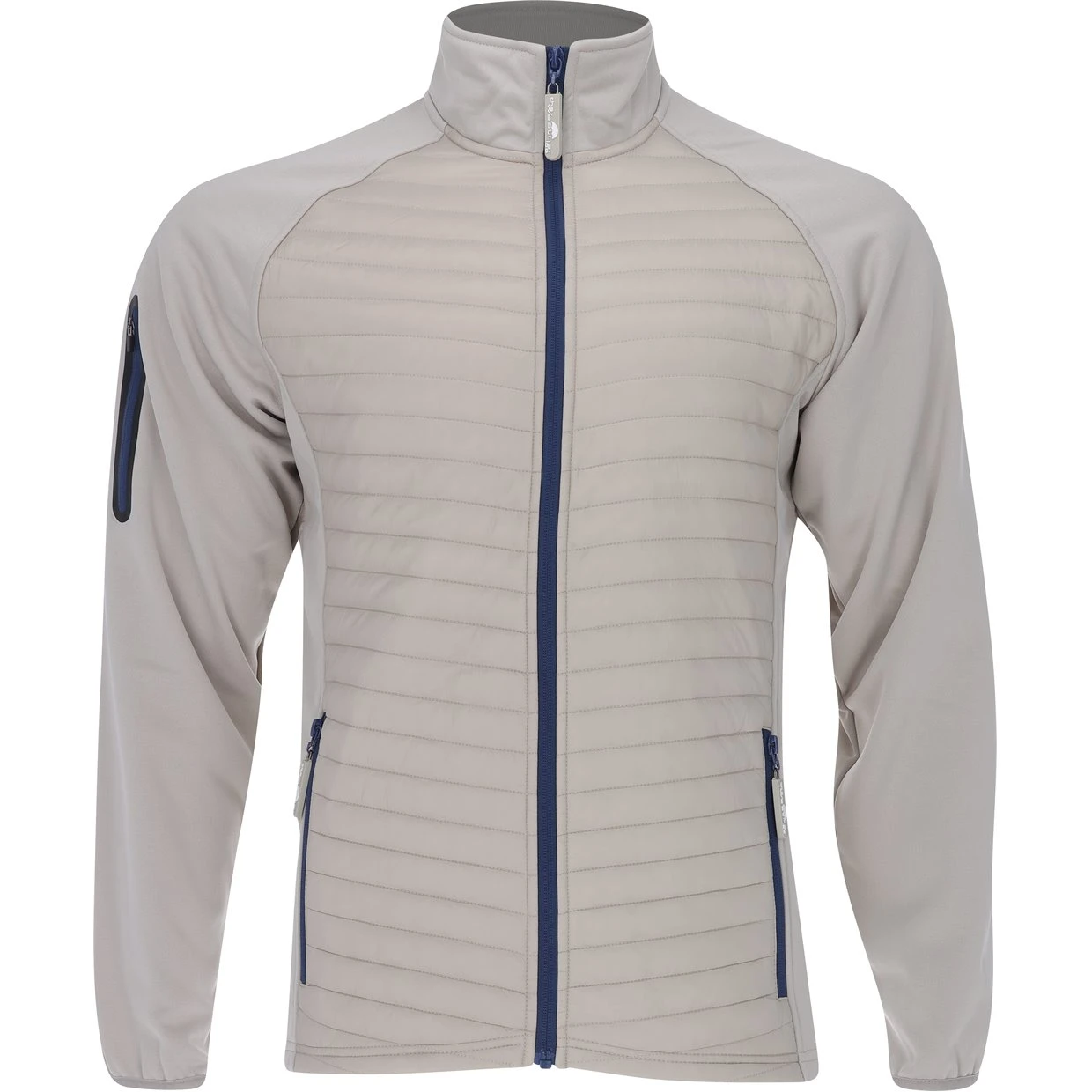 Weather Company Full Zip Quilted Outerwear Jacket Golf Apparel